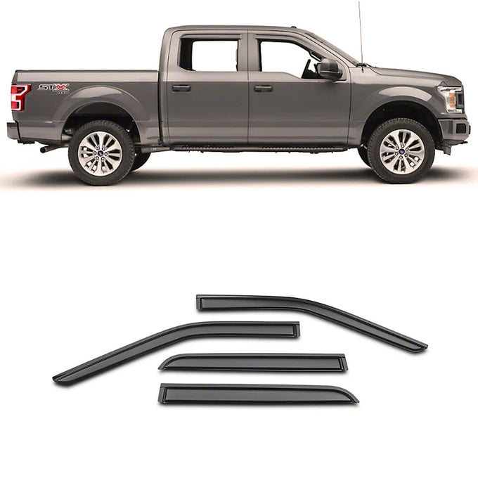 Rain Guards <br> 09-14 Ford F-150