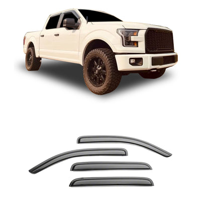 Rain Guards <br> 15-24 Ford F-150, 17-24 Ford F-350 450 550 SD