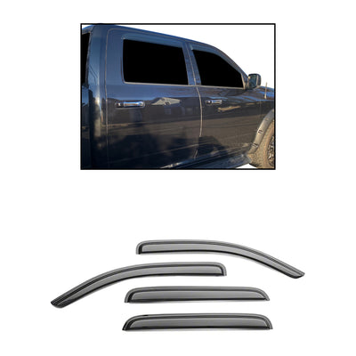 Rain Guards <br> 09-18 Dodge Ram 1500