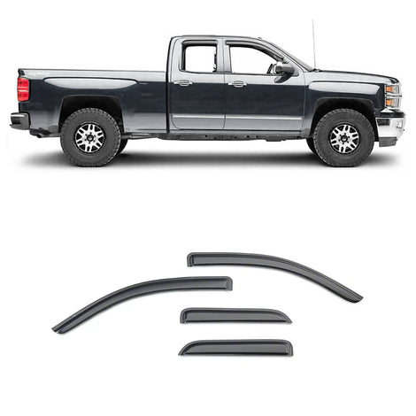 Rain Guards <br> 14-18 Chevrolet Silverado, GMC Sierra