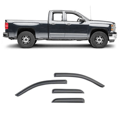 Rain Guards <br> 14-18 Chevrolet Silverado, GMC Sierra