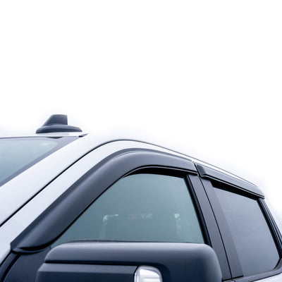 Tape-on Wind Deflectors <br> 19-24 Chevy/GMC Silverado Sierra 1500 2500 3500 HD