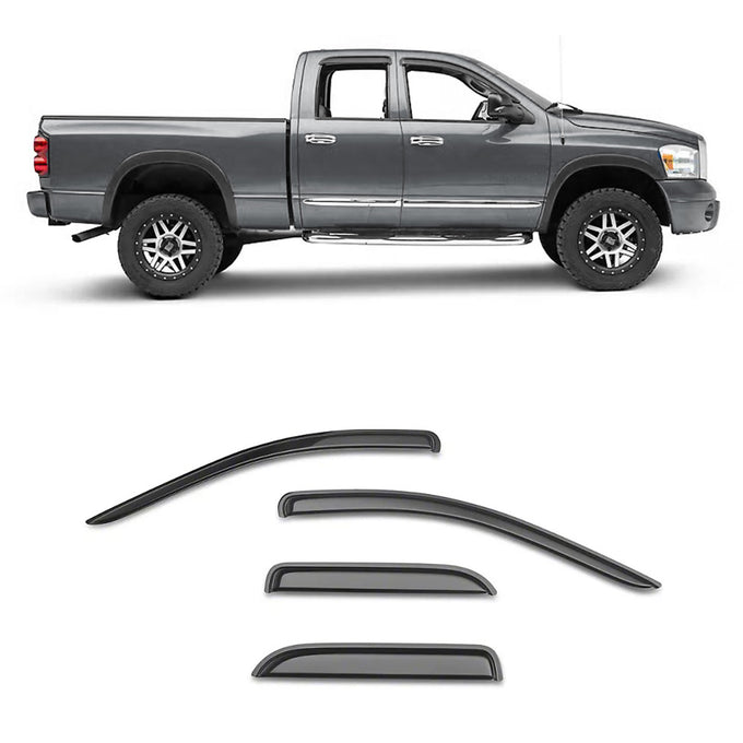 Tape-on Wind Deflectors <br> 19-24 Ram 1500