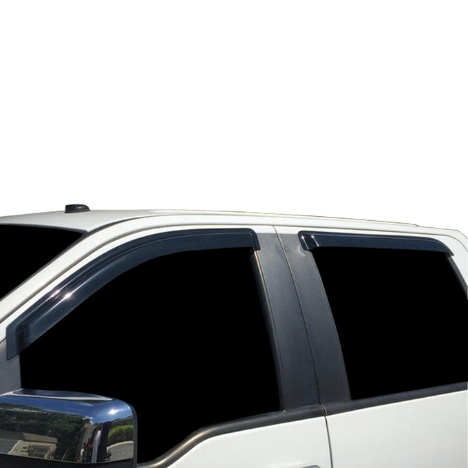 Tape-on Wind Deflectors <br> 04-08 Ford F-150