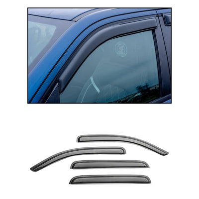 Tape-on Wind Deflectors <br> 12-19 Nissan Versa