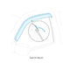 Tape-on Wind Deflectors <br> 12-19 Nissan Versa