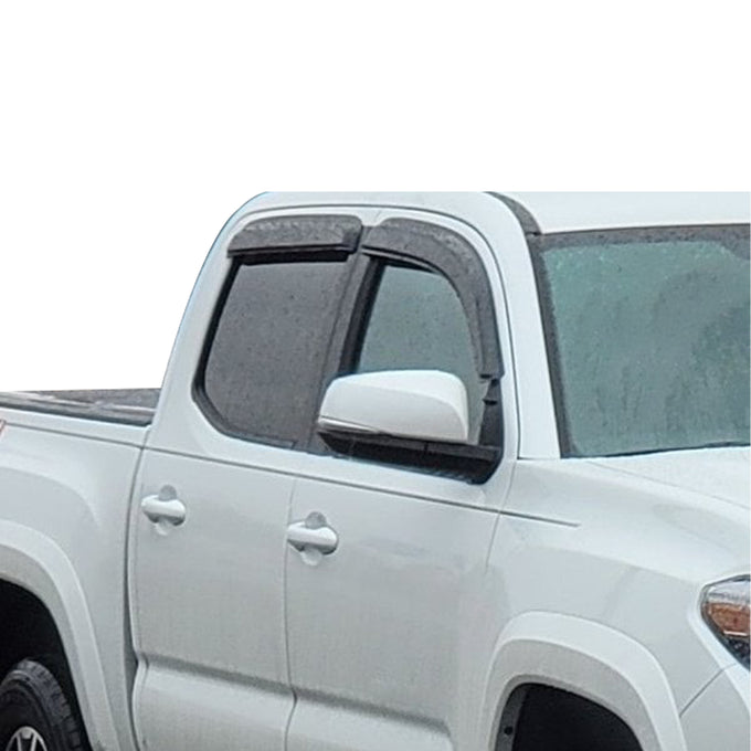 Tape-on Wind Deflectors <br> 16-23 Toyota Tacoma