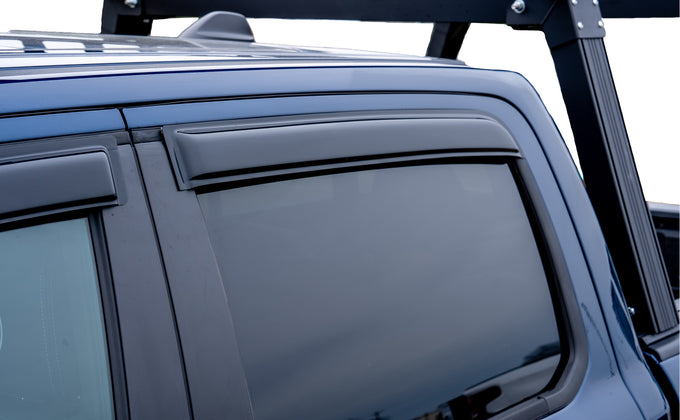 Tape-on Wind Deflectors <br> 07-21 Toyota Tundra