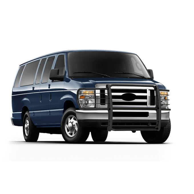 Black Powder Coat Grille Guard <br> 15-25 Ford E-350 E-450 Super Duty