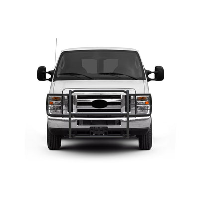 Black Powder Coat Grille Guard <br> 15-25 Ford E-350 E-450 Super Duty