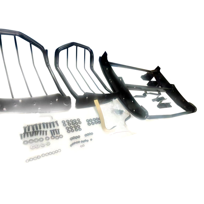 Black Powder Coat Grille Guard <br> 15-25 Ford E-350 E-450 Super Duty