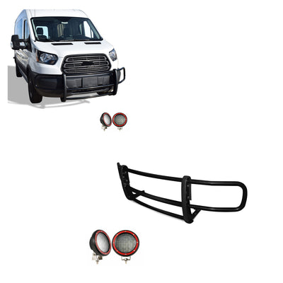 Spartan Grille Guard Kit <br> 15-19 Ford Transit-150 250 350