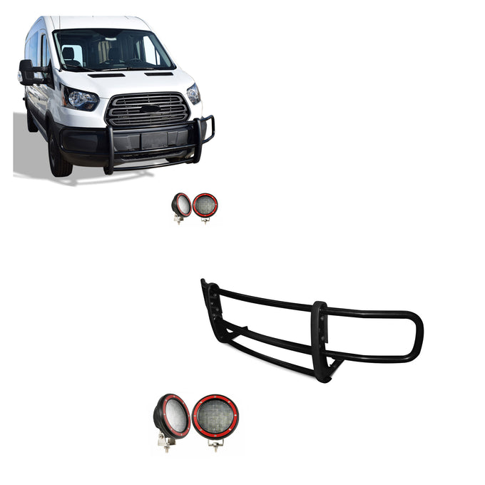 Spartan Grille Guard Kit <br> 15-19 Ford Transit-150 250 350