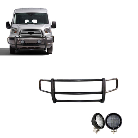 Spartan Grille Guard Kit <br> 20-25 Ford Transit 150 250 350 HD
