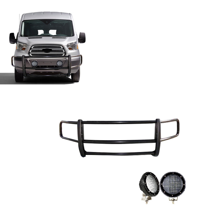 Spartan Grille Guard Kit <br> 20-25 Ford Transit 150 250 350 HD
