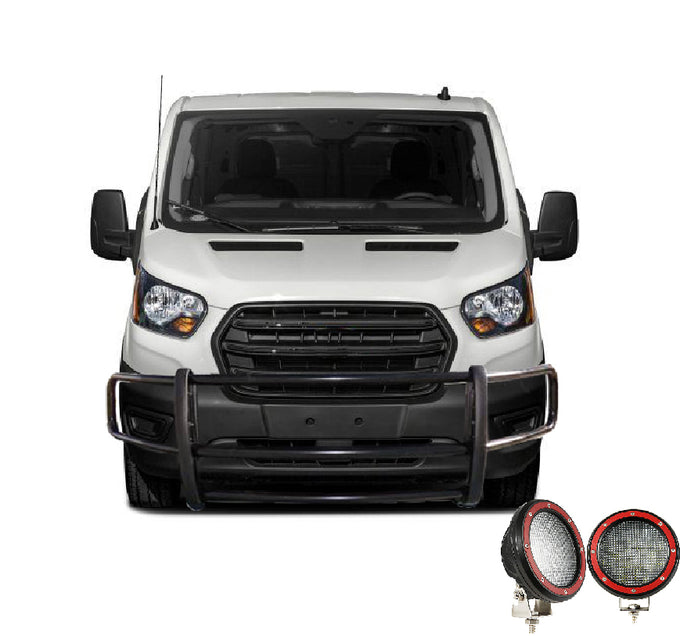 Spartan Grille Guard Kit <br> 20-25 Ford Transit 150 250 350
