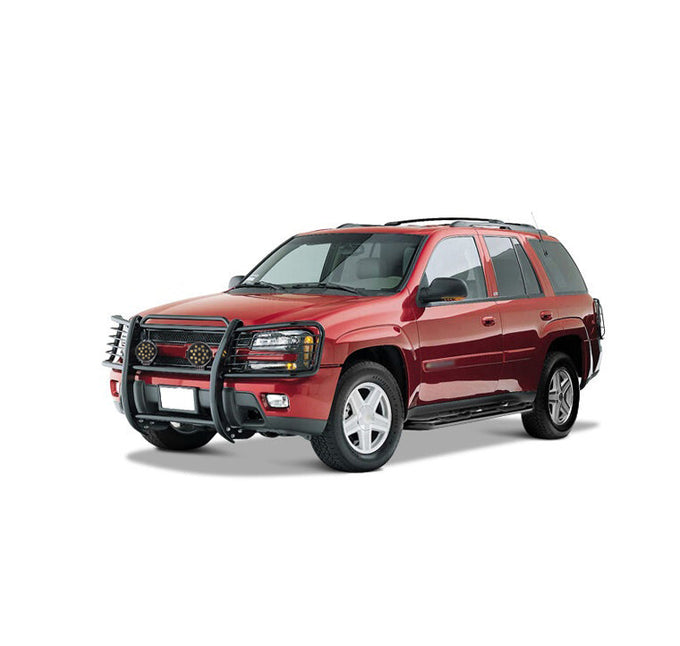 Black Powder Coat Grille Guard Kit <br> 02-09 Chevrolet Trailblazer