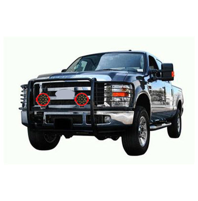 Black Powder Coat Grille Guard Kit <br> 11-14 Chevrolet Silverado 2500 3500 HD