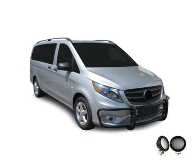 Spartan Grille Guard Kit <br> 16-23 Mercedes-Benz Metris