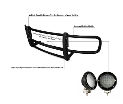 Spartan Grille Guard Kit <br> 16-23 Mercedes-Benz Metris