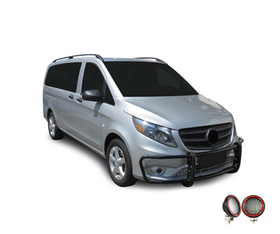 Spartan Grille Guard Kit <br> 16-23 Mercedes-Benz Metris