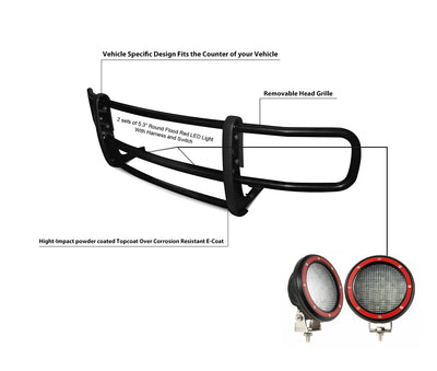 Spartan Grille Guard Kit <br> 16-23 Mercedes-Benz Metris