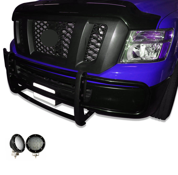 Spartan Grille Guard Kit <br> 12-25 Nissan NV1500 2500 3500