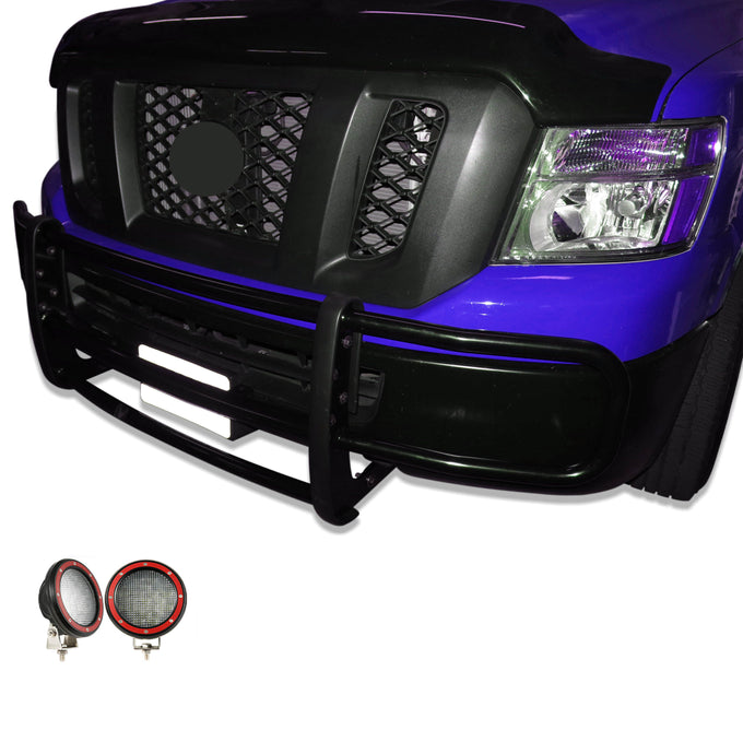 Spartan Grille Guard Kit <br> 12-25 Nissan NV1500 2500 3500