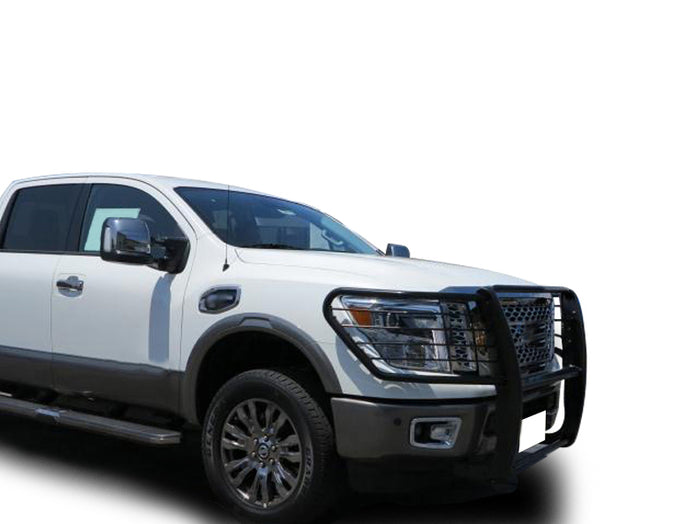 Black Powder Coat Grille Guard <br> 17-24 Nissan Titan