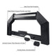 Armour Matte Black Bull Bar without LED Lights <br> 21-24 Ford Bronco