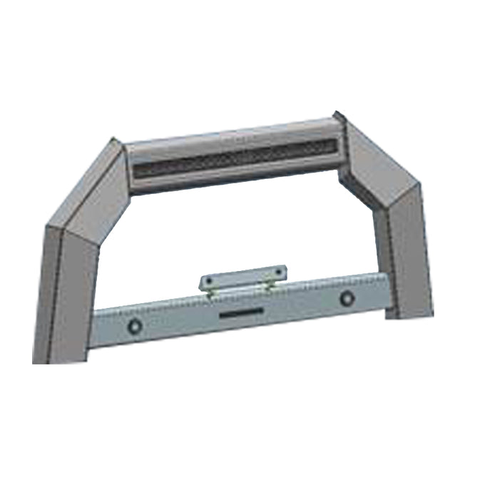 Armour Matte Black Bull Bar without LED Lights <br> 21-24 Jeep Grand Cherokee L