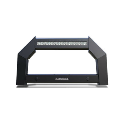 Armour Matte Black Bull Bar with LED Lights <br> 14-19 Toyota Highlander