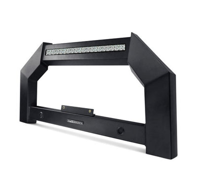 Armour Matte Black Bull Bar with LED Lights <br> 14-19 Toyota Highlander