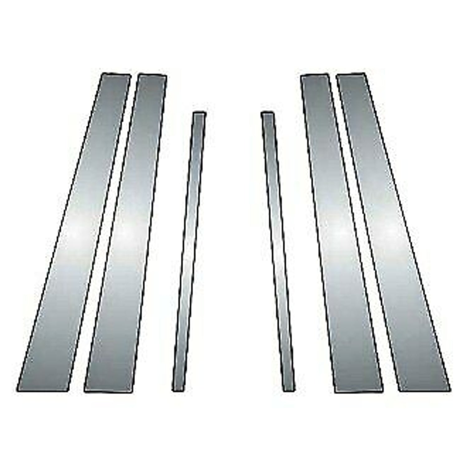 Pillar Post Trims <br> 10-13 Acura ZDX