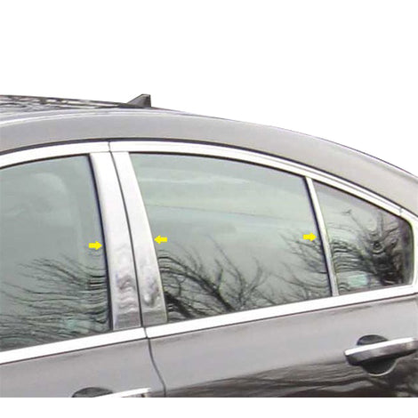 Pillar Post Trims <br> 09-14 Acura TL
