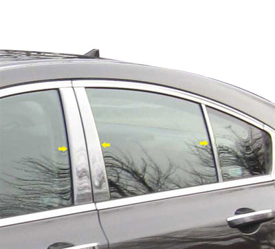 Pillar Post Trims <br> 09-14 Acura TL