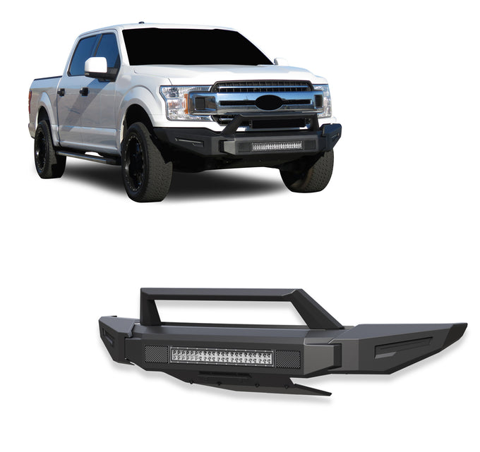 Armour II Heavy Duty Modular Front Bumper Kit <br> 18-20 Ford F-150