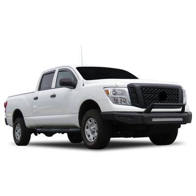 Armour II Heavy Duty Modular Front Bumper <br> 16-24 Nissan Titan XD