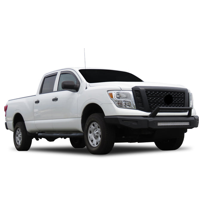 Armour II Heavy Duty Modular Front Bumper <br> 16-24 Nissan Titan XD