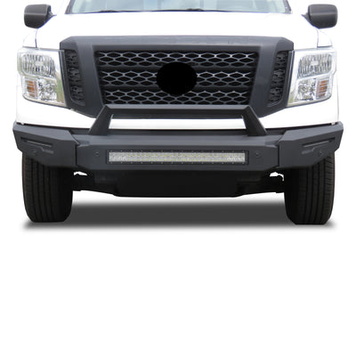 Armour II Heavy Duty Modular Front Bumper <br> 16-24 Nissan Titan XD