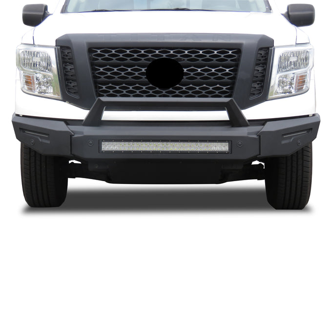 Armour II Heavy Duty Modular Front Bumper <br> 16-24 Nissan Titan XD
