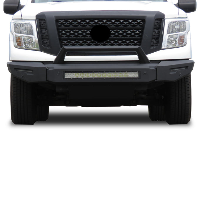 Armour II Heavy Duty Modular Front Bumper <br> 16-24 Nissan Titan XD