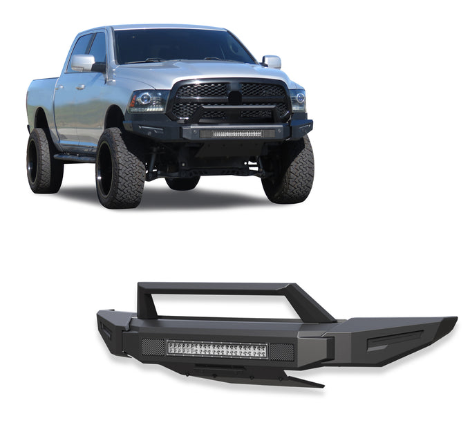 Armour II Heavy Duty Modular Front Bumper Kit <br> 13-24 Ram 1500 Classic