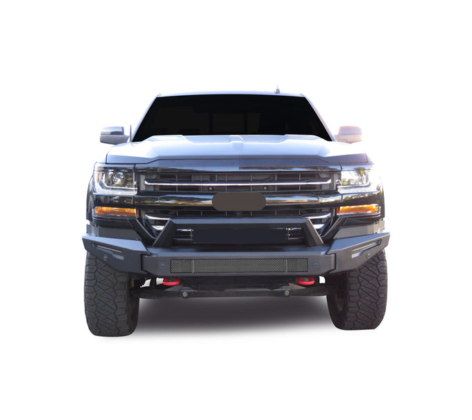 Armour II Heavy Duty Modular Front Bumper <br> 16-18 Chevrolet Silverado 1500