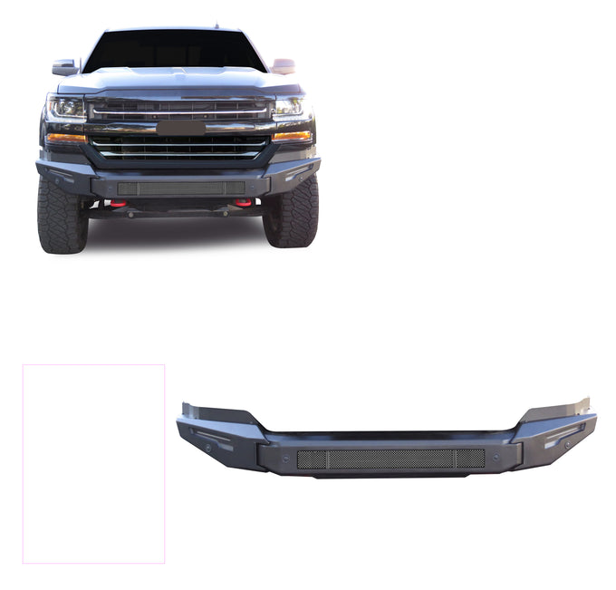 Armour II Heavy Duty Modular Bumper Only <br> 16-18 Chevrolet Silverado 1500