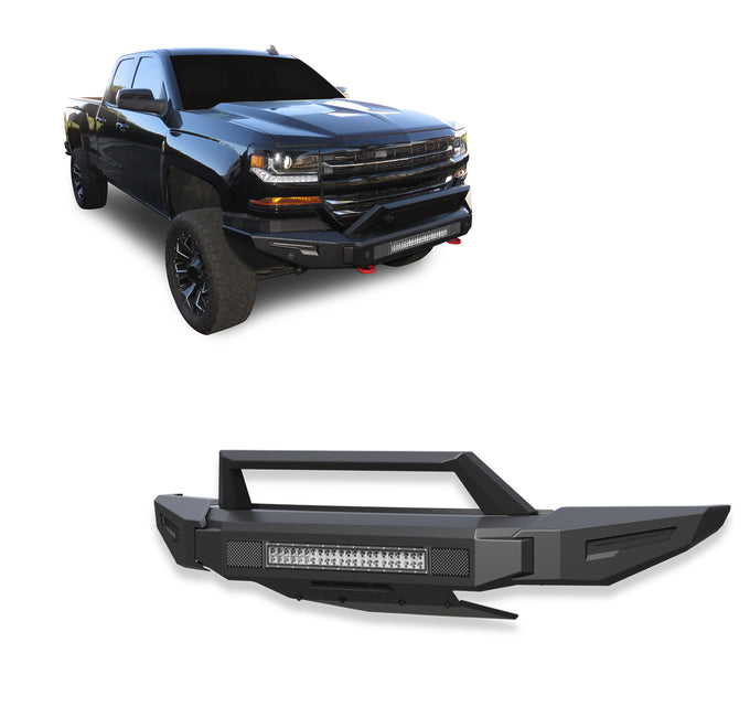 Armour II Heavy Duty Modular Front Bumper Kit <br> 16-18 Chevrolet Silverado 1500