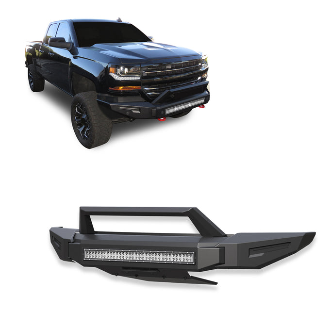 Armour II Heavy Duty Modular Front Bumper Kit <br> 16-18 Chevrolet Silverado 1500