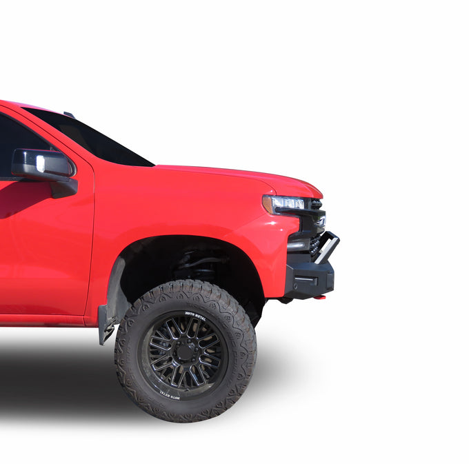 Armour II Heavy Duty Modular Front Bumper <br> 19-21 Chevrolet Silverado 1500