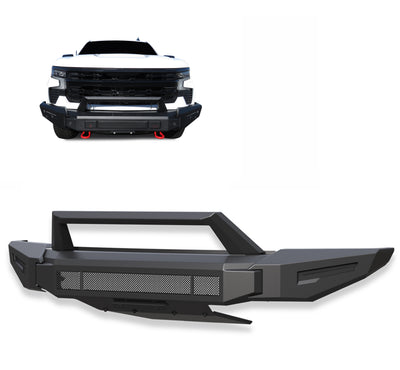 Armour II Heavy Duty Modular Front Bumper <br> 22-24 Chevrolet Silverado 1500