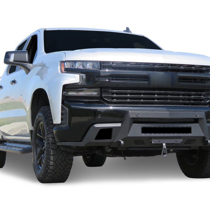 Armour III Heavy Duty Front Winch Bumper <br> 19-21 Chevrolet Silverado 1500